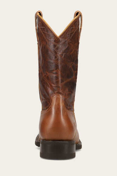 Hauser Logo Stitch - Tan/Tobacco - Back